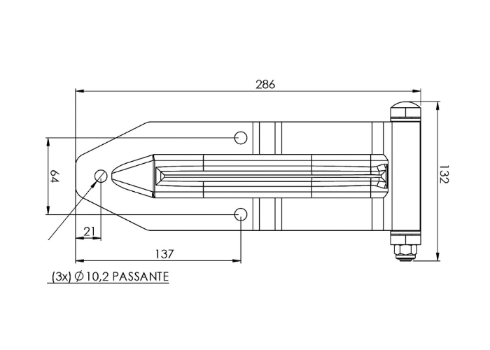 Bisagra FG Grande